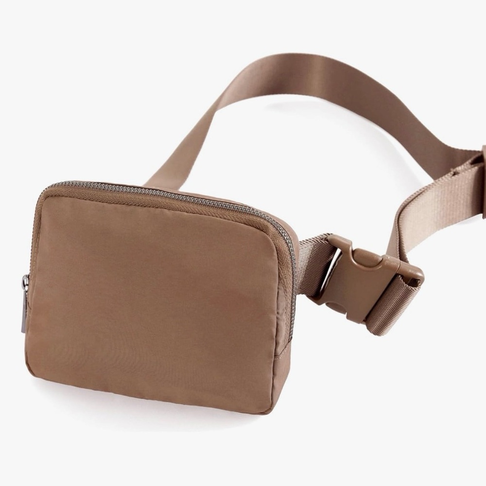 Ododos Unisex Crossbody Mini Belt Bag with Adjustable Strap